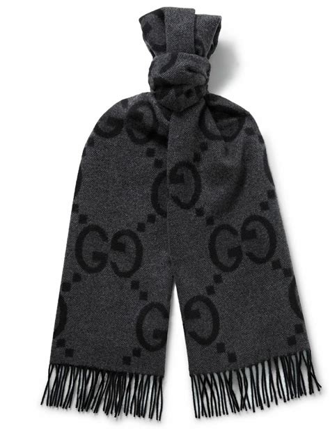 gucci cashmere scarf price|Gucci pashmina scarf.